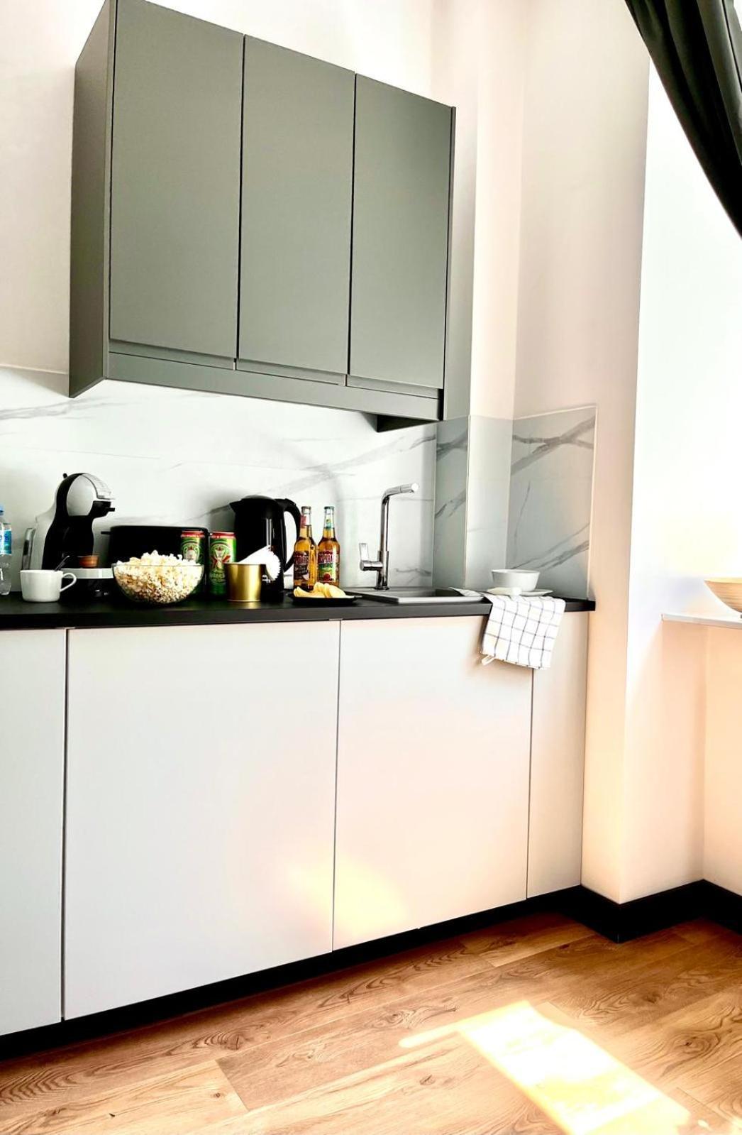 Amazing 1 Room Condo Warszawa Center, Sauna 외부 사진