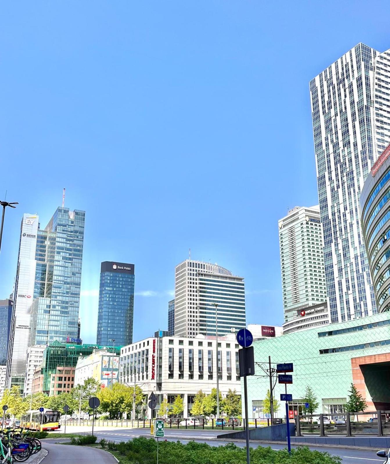 Amazing 1 Room Condo Warszawa Center, Sauna 외부 사진
